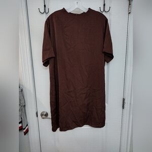 H&M Women's Chocolate Brown Mini Dress
